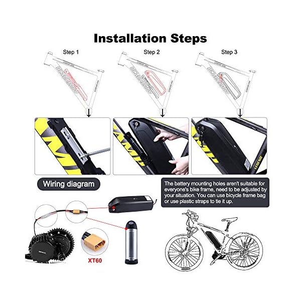 €384.00 Bafang BBS01B 36V 250W / 350W Kit di conversione Bici elettrica  BBS02B 36V 500W Kit di conversione Bicicletta elettrica o Kit con Batteria  E-Bike e Caricabatterie - bikewebshop.it