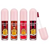 [Holika Holika] Gudetama Lazy & Joy All Night Lip Tint & Lip Oil 5ml (RD04 DROP THE CHERRY)