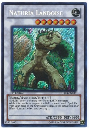 Yu-Gi-Oh! - Naturia Landoise (HA04-EN030) - Hidden Arsenal 4: Trishulas Triumph - 1st Edition - Secret Rare