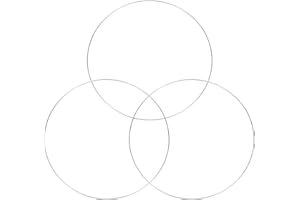 SJDWDX 3pcs 16 Inch Large Metal Floral Hoop Wreath Macrame Silver Craft Hoop Rings for DIY Floral Wedding Wreath Decor, Dream