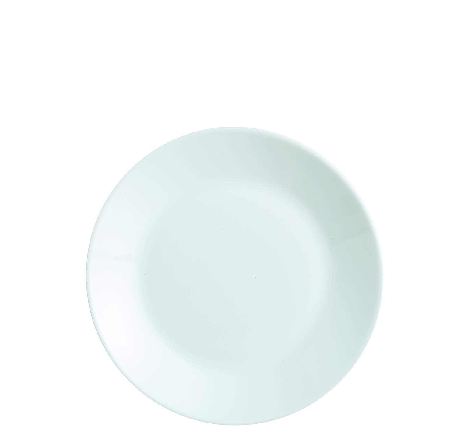 Dajar Zelie 18 cm Arcoroc Dessert Plate, Glass, White