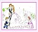 Wey's Full Range of Embroidery Starter Kit Cross Stitch Tool Kit Including 10 Inch Bamboo Embroidery Hoop, 36 Random Color Threads, 12 by 18-Inch 14 Count Classic Reserve Aida and Tool Kit