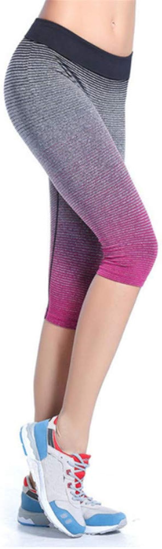Shuangklei Female Gradient Color Yoga Pants Women Sports