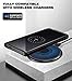 Poetic Affinity Series Designed for Samsung Galaxy S20 Plus/Galaxy S20+ Clear Case, Rugged Lightweight Military Grade Hybrid Protective Bumper Cover, Black/Clear