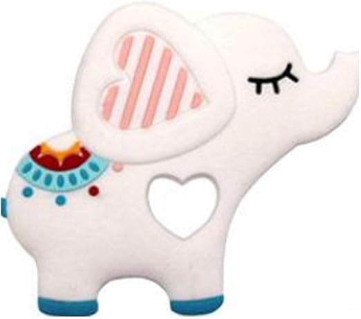 elephant baby teether