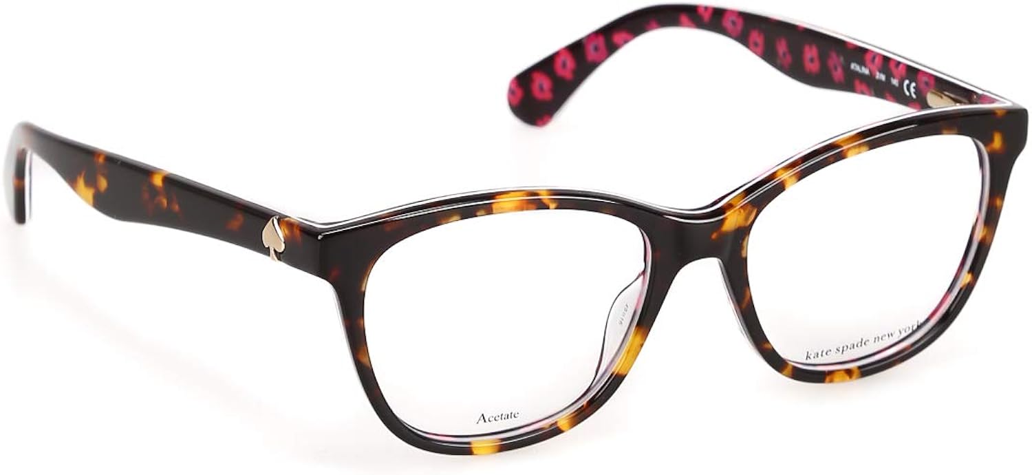 KATE SPADE Eyeglasses ATALINA 02VM Havana Pattern Clothing