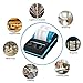 Mini Receipt Printer Bluetooth, Meihengtong Rechargeable Thermal Printer Bluetooth USB 58mm for Bar QR Codes Receipt, Portable Mobile Label Printer Compatible with Android/iOS/Windows