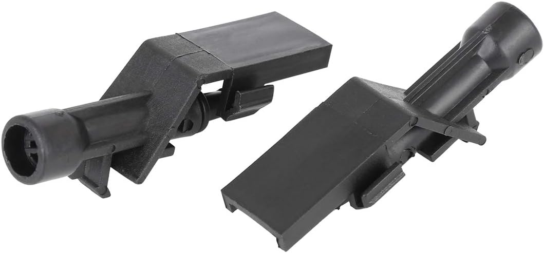 X AUTOHAUX 2pcs 76810TP6A01 Windshield Washer Nozzle Jet Spray for H onda HR-V, Black, 2.63"x0.94"x1.02" - Image 4