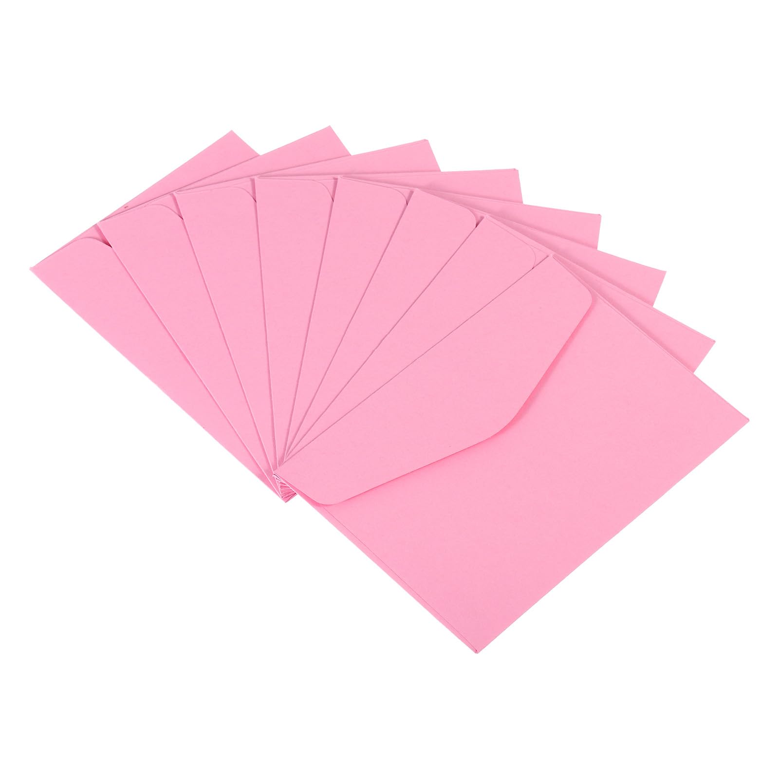PATIKIL Mini Envelopes, 24 Pack Mini Gift Card Business Card Envelope for Small Note Cards Greeting Wedding, Pink — image 1