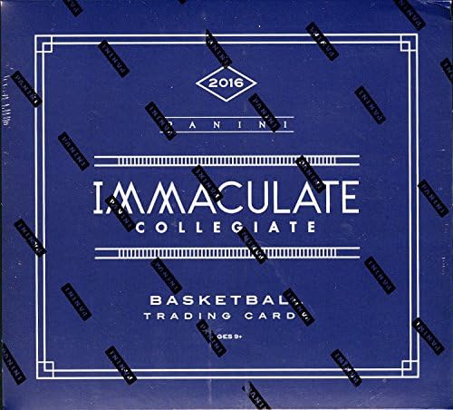 2016/17 Panini Immaculate Collegiate NCAA Basketball 5 Hobby Box Case (Sealed)