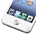 TOOGOO(R) Home Button Stickers (6-in-1 Pack, Bling Diamond For iPhone / iPod / iPad WHITE