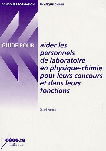Aider les personnels de laboratoire en physique-chimie