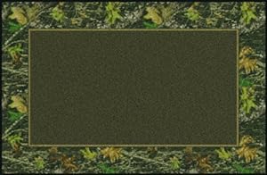 Mossy Oak Breakup Solid Center Rug
