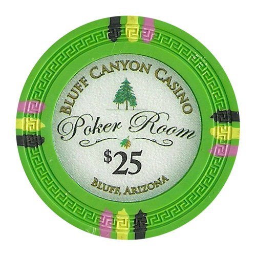 Bluff Canyon Claysmith 14gm Clay Poker Chips - 12 Chip Sample Set - Thumbnail 6