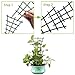 SANXIA DIY Garden Plant Climbing Trellis, Plastic Mini Superimposed Potted Plant Support Garden Trellises for Potted Climbing Plant Vines Vegetables Vining Patio Climbing Trellises (12 Pcs)