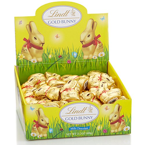 Lindt Mini Gold Bunny Chocolate Figure Box, 21.2 Ounce, 60 Bunny's