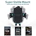Universal Car Phone Mount, Car Phone Holder for Car Air Vent with Quick Release Button Compatible with iPhone X/XR/XS/Max/8/Plus, Samsung Galaxy S10/10+/9/Note 9/8, Google, Huawei and More