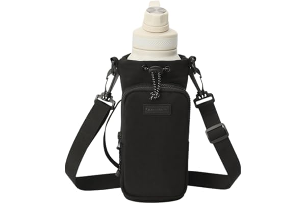 Bolsa Porta Garrafa Squeeze para Copo Térmico Com Alça Ajustável Shoulder Bag Para garrafas de agua