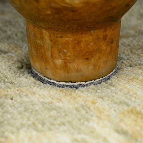 DURA-GRIP® Non-Slip Gripper Pads Stop Furniture from Sliding ON Carpet - No Sticky Mess (2 inch Round - Set of 8) - Thumbnail 4