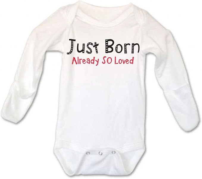 just born onesie