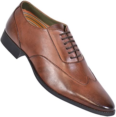European Standard Mens Shoes Formal Laceup Genuine Leather