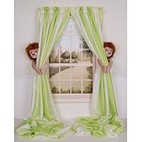 Curtain Critters ALBNLN130909SET Plush Safari Lion Curtain Tieback Set- 2