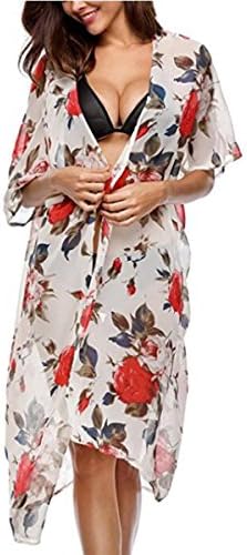 oboss Womens Striped Chiffon Beach Swimwear Bikini Swim Beachwear Swimsuit Cover Ups