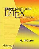 More Math Into LaTeX, 4th Edition cover