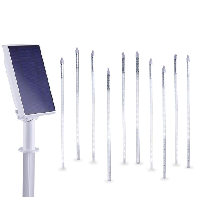 LED Meteorschauer Regen Lichter Wasserdichte Schneefall Lichterkette für Party Weihnachten Außen Garten Dekoration