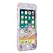 iPhone 8 Plus Case, iPhone 7 Plus Case, Anuck Heavy Duty Protection iPhone 7 Plus Shockproof Rubber Bumper Protective Case Hybrid Armor Defender Cover for iPhone 7 Plus / 8 Plus - Marble Rose Gold