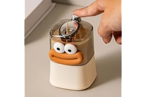 1pc Whimsical Sausage Mouth Automatic Toothpick Dispenser - Durable ABS, Ideal for Home & Kitchen Decor，Excluding toothpicks