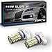 OPT7 Show Glow G1 5202 2504 LED Fog Light Bulbs - 6000K Cool White @ 225 LMS per Bulb - All Bulb Sizes and Colors - 1 Year Warranty (Pack of 2)