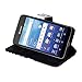 Kyovera Hydro View C6742 / Hydro Reach Case, FirstCover Wallet Folio PU Leather Flip Case Cover with Card Holder and Wrist Strap for Kyocera Hydro View [Free Screen Protector]