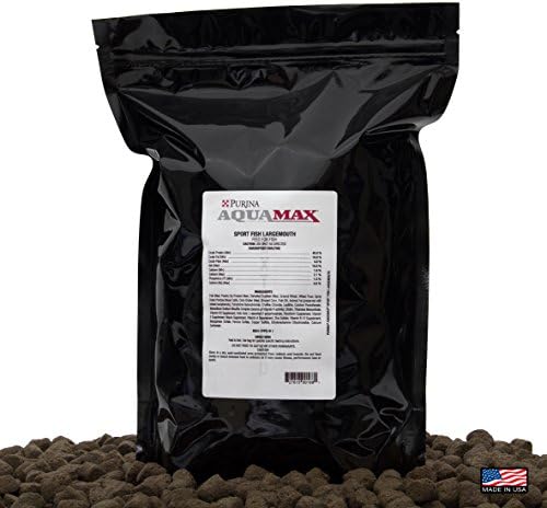 Purina Mills AquaMax Largemouth Bass Floating Fish Food Pellets, 3.5lbs