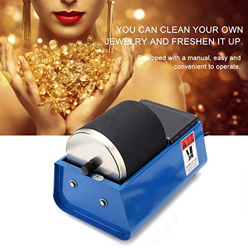 Electric Polishing Machine, Beads Polisher Machine Cleaner Jewelry Making Tool (01)