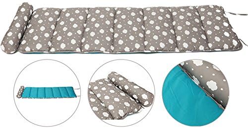 OLizee Super Soft Adult Sleeping Mat Nap Mat with Removable Pillow(Grey Cloud)