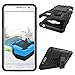 Galaxy J2 Prime Case, Galaxy Grand Prime Plus Case, Lacass [Shockproof] Tough Rugged Dual Layer Protector Hybrid Case Cover with Kickstand for Samsung Galaxy J2 Prime/SM-G532 - Black