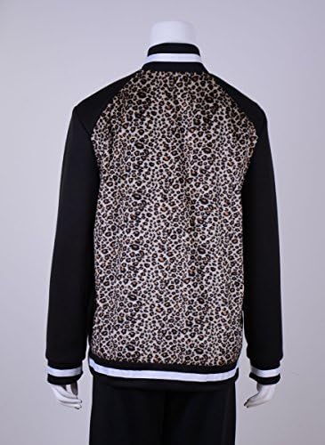 RedCoser Unisex Leopard Cosplay Costumes Athletic Sports Coat