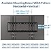 Mounting Dream Tilt TV Wall Mount TV Bracket for 42-70 Inch OLED, LCD and Plasma TVs, TV Mount up to VESA 600mm and 100 lbs, One-Piece Wall Plate Easy for TV Centering on 16”- 24” Studs MD2268