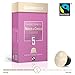 Gourmesso 10ct Coconut Flavored Espresso Pods | Int.5 | Proudly Fairtrade | Compatible with Nespresso Original Capsule Machines | Coconut | Medium Roast