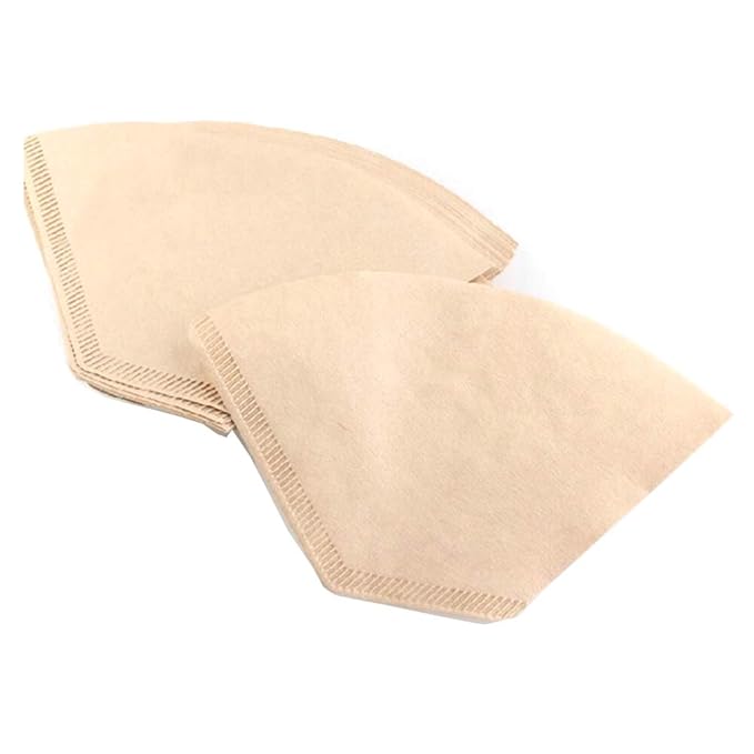 WeFine Size 2 Coffee Filter Papers Disposable Unbleached Coffee Papers