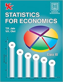 Statistics For Economics Cbse Class 11 Book For 22 Exam Tr Jain And Vk Ohri Amazon In Books