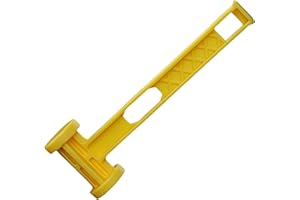 CHINSHWEHAW Ultralight PE Camping Hammer with Stake Puller Hole, Multifunctional Portable Tool for Tent Stakes, Comfort Grip, Durable No Scratch Design-Tool for Hiking, Mountaineering, Beach