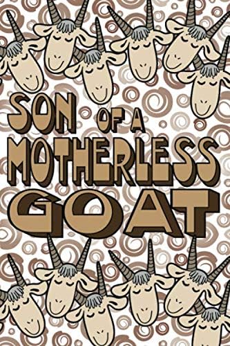 Son of a Motherless Goat: Lined Journal & Curse Word Coloring Book Paperback – August 17, 2019