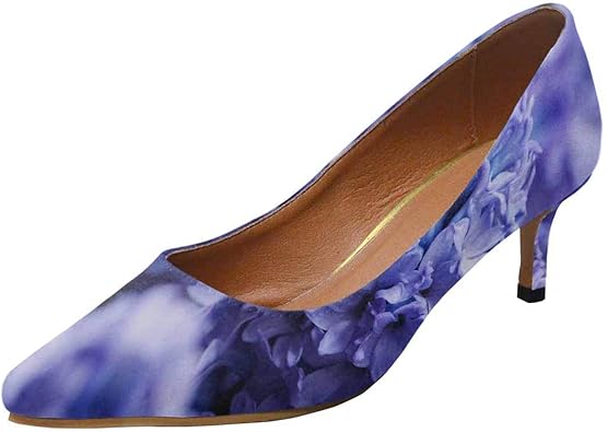 cobalt blue shoes low heel