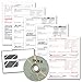 W2 Tax Forms 2021 - Tangible Values 4-Part, 25 Pack Laser Tax Form Kit with Envelopes - Includes TaxRight (Formerly TFP) Software