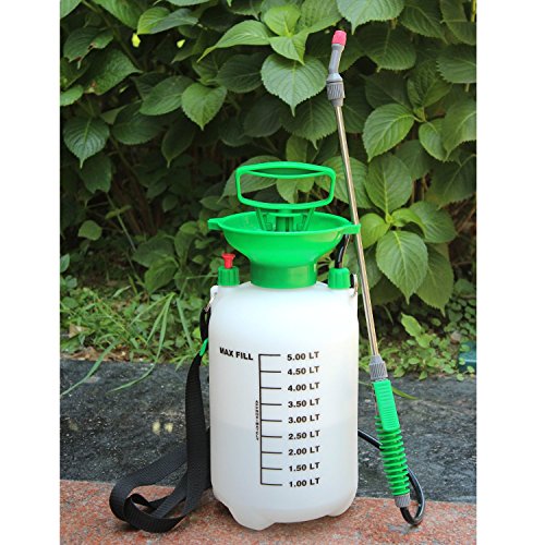 iLOT Pump Up Sprayer with Funnel and Shoulder Strap in Lawn and Garden(1.3Gallon) - Thumbnail 2