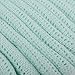 Niuniu Daddy Cellular Baby Blanket Throw Fuzzy Fluffy Soft Warm Crib Fleece Blanket Cozy Toddler Infant Newborn Girl Boy Bedding (Mint Green)