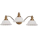 XIEDUN Bathroom Vanity Light White 3 Light