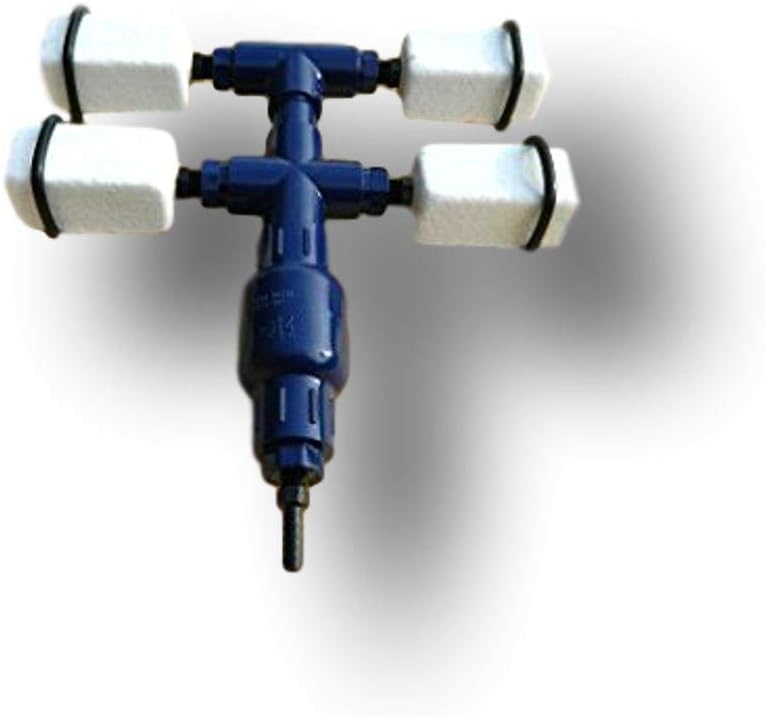 Koi Pond/Aquaponics/Hydroponics/Water Gardens Aerator Applications - Bubblemac Premium High-Efficiency Micro-Bubble Aeration Manifold - Model# CVM0403F